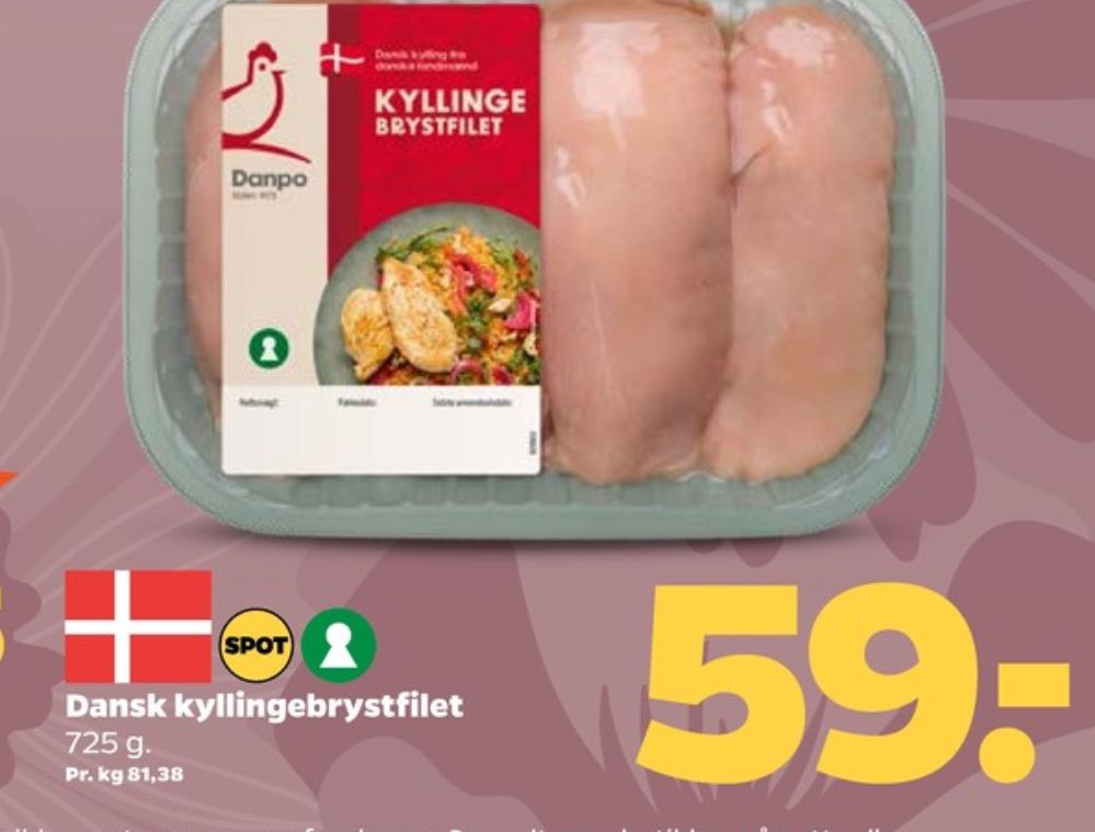 Danpo, Kyllingebrystfilet
