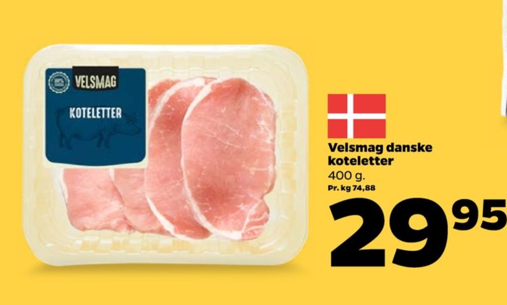 Velsmag, Grisekoteletter