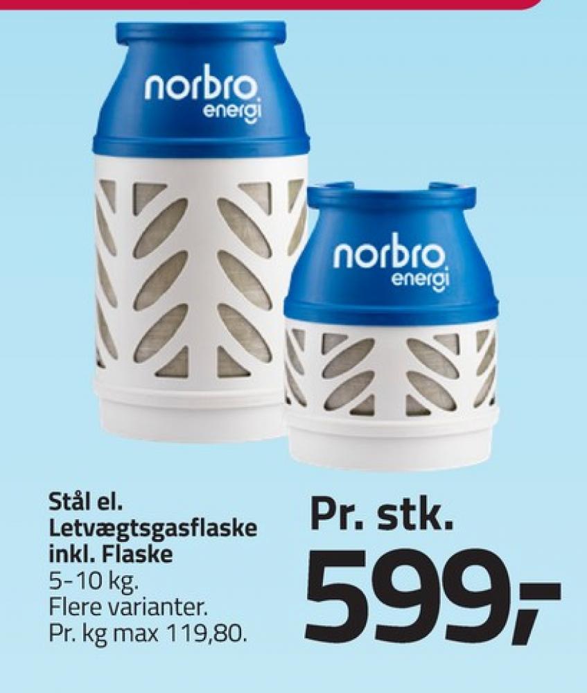 Norbro, Gasflaske