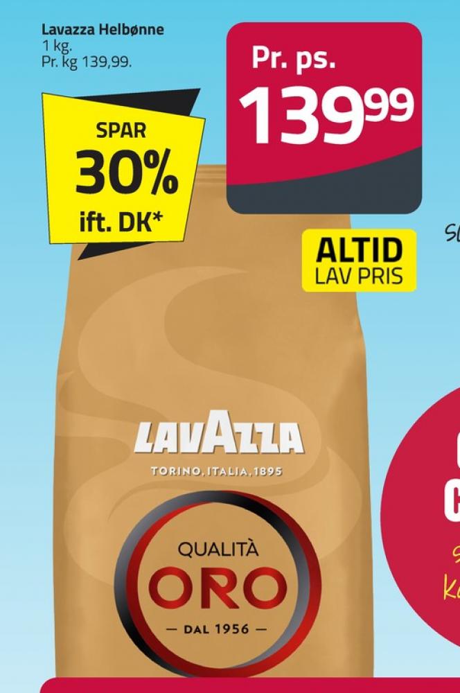 LavAzza Qualita Oro, Kaffebønner