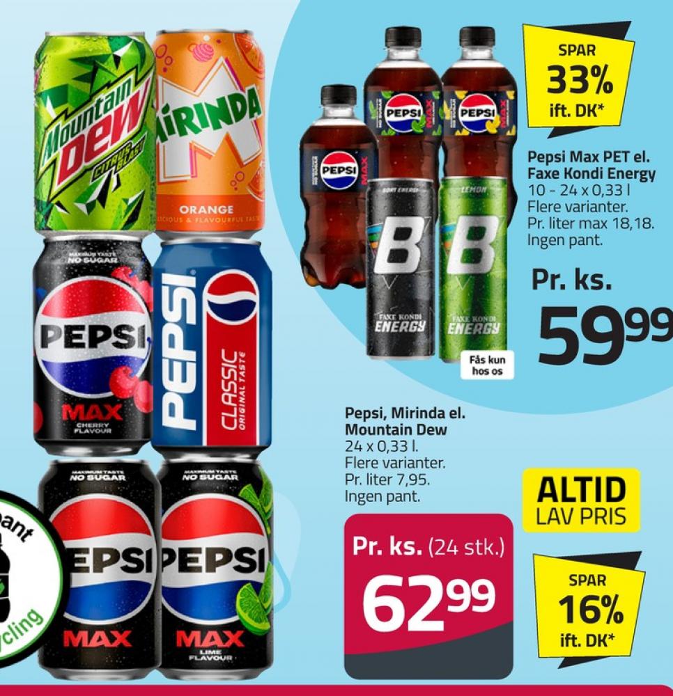 Pepsi Max Lime, Cola 24 pk.