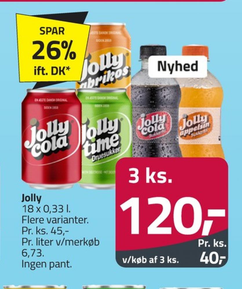Jolly, Cola 18 pk.