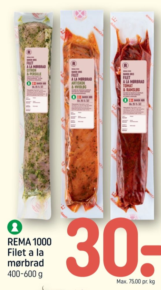 Rema 1000, Grisefilet