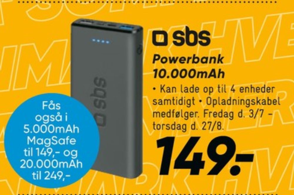 SBS, Powerbank