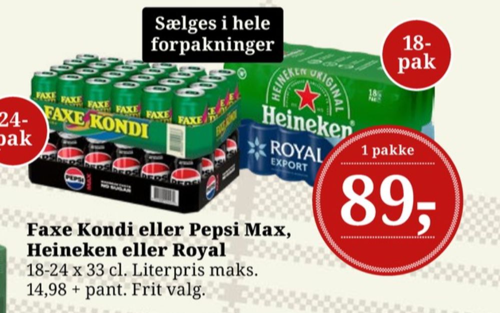 Pepsi Max, Cola 24 pk.