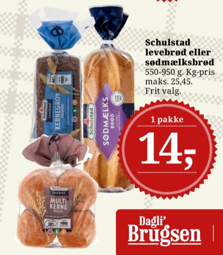 Schulstad Levebrød, Kernegrov Rugbrød