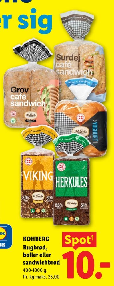 Kohberg Viking, Rugbrødsskiver