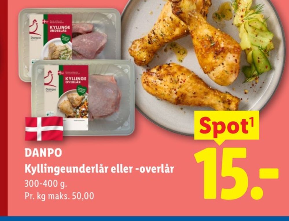 Danpo, Kyllingeoverlår
