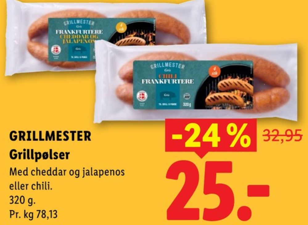 Grillmester, Chili Frankfurter