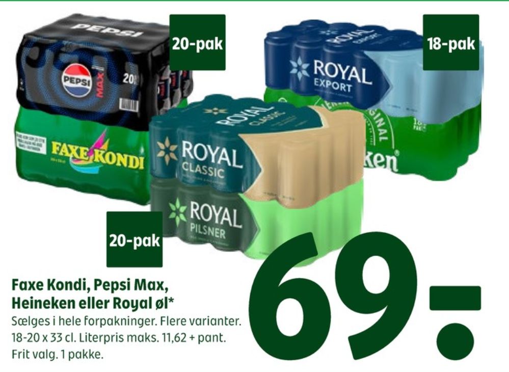 Pepsi Max, Cola 20 pk