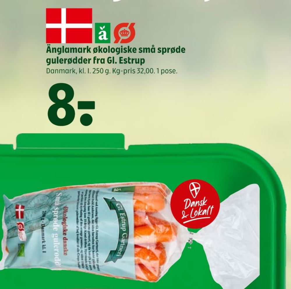 Änglamark, Gulerødder