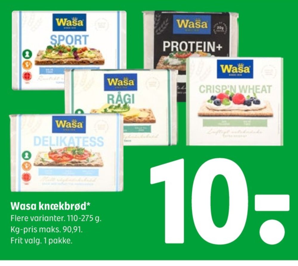 Wasa, Delikatesse Sesam knækbrød