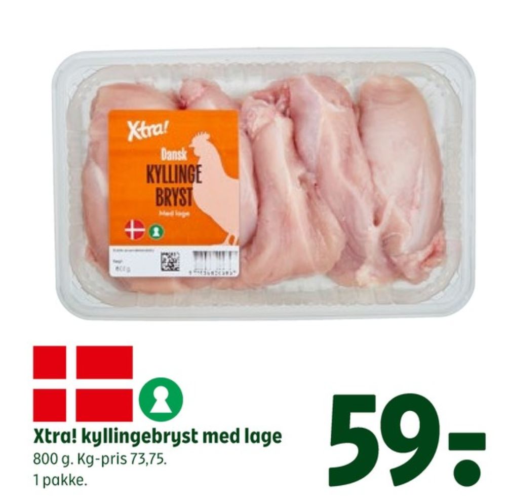 Xtra, Kyllingebrystfilet