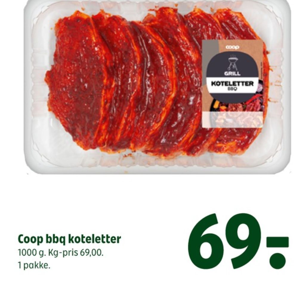 Coop, Grisekoteletter