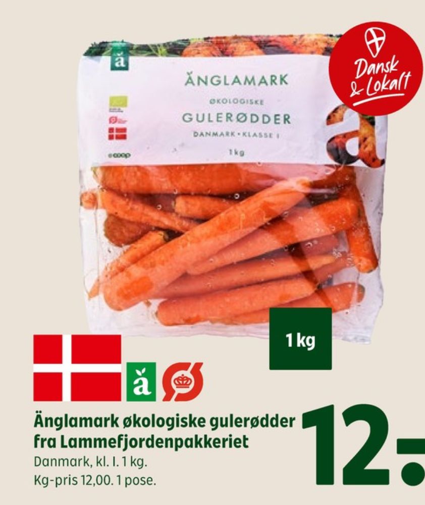 Änglamark, Gulerødder