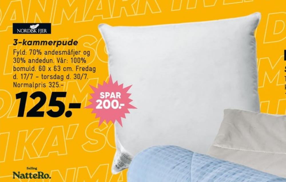 Nordisk Fjer, Hovedpude