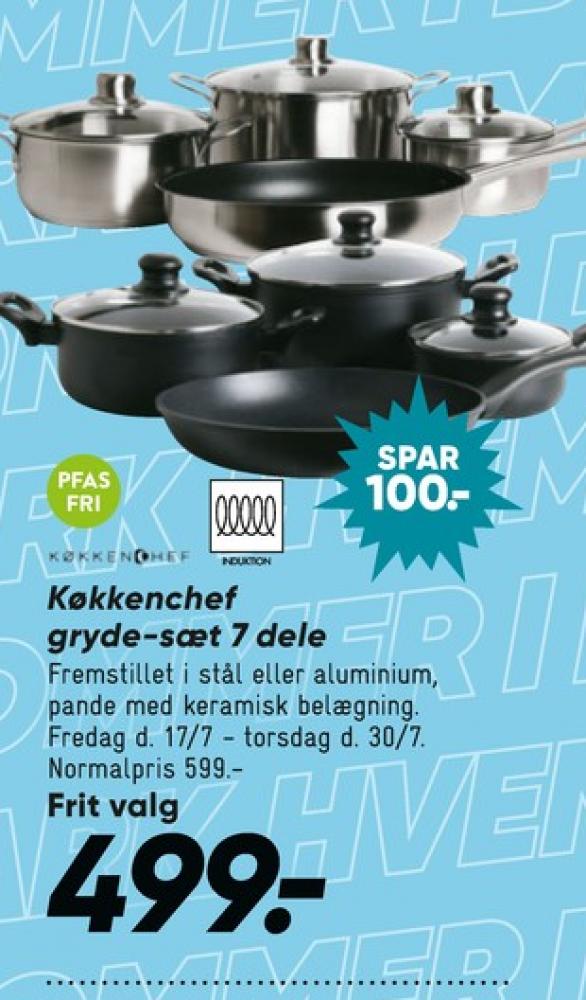KøkkenChef, Gryde/Pandesæt