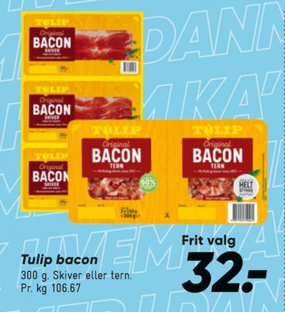 Tulip, Baconskiver