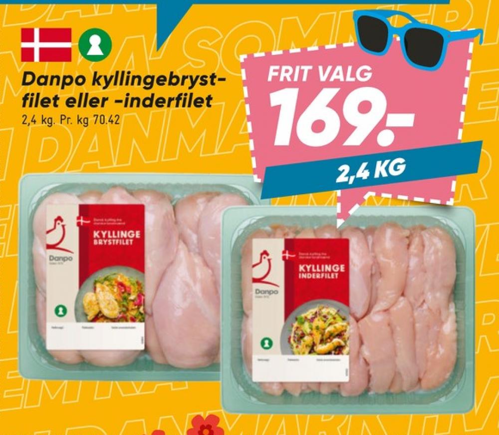 Danpo, Kyllingeinderfileter