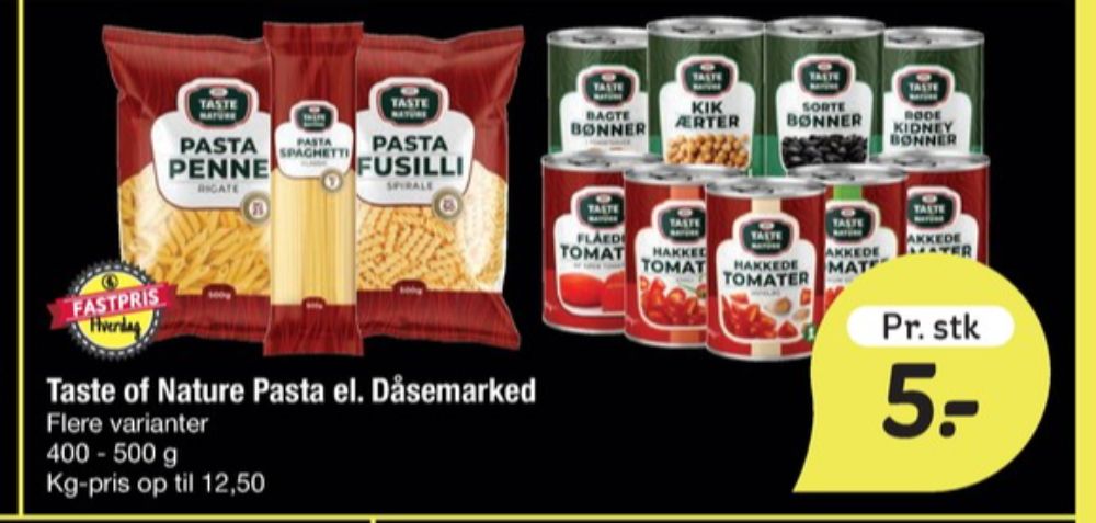 Taste of Nature, Pasta Fusilli Spirale