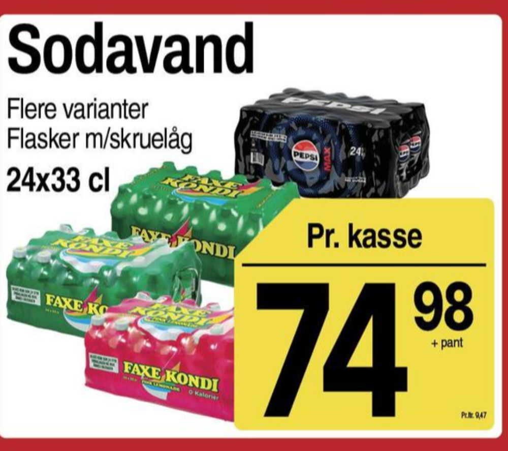 Pepsi Max, Cola 24 pk.