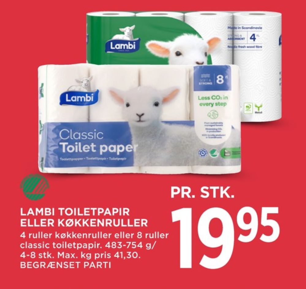 Lambi Classic, Toiletpapir