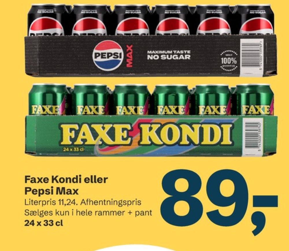 Faxe Kondi, Sportssodavand 24 pk.