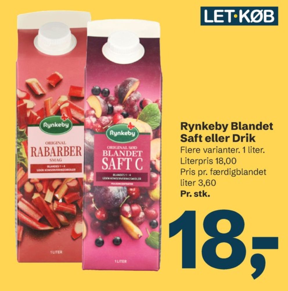Rynkeby, Blandet Saft C