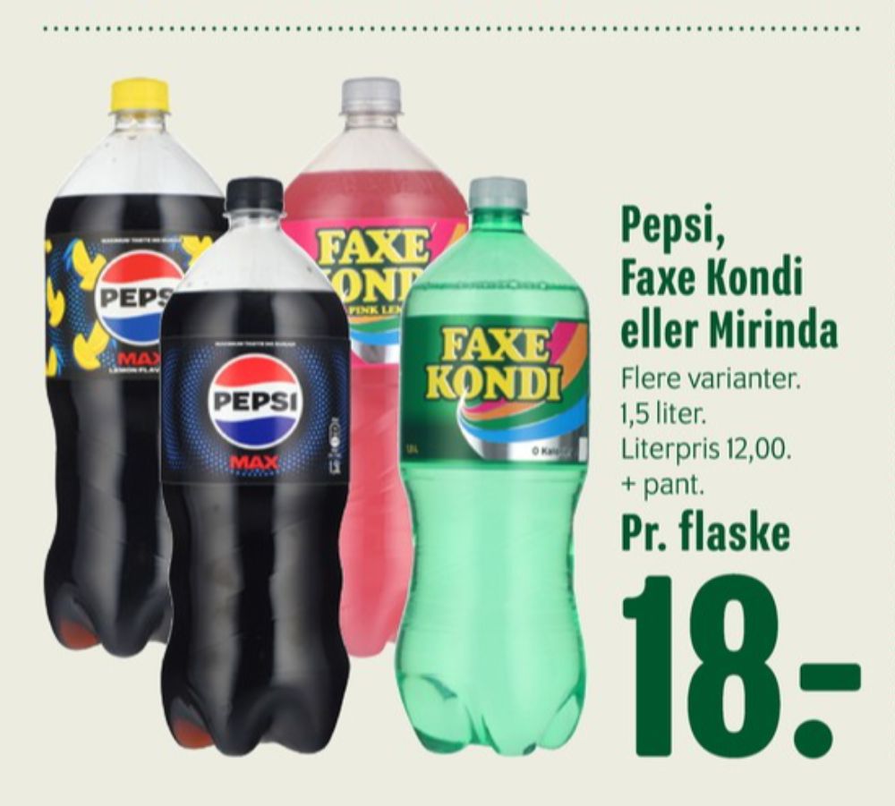 Pepsi Max, Cola