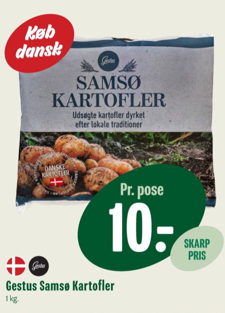 Gestus, Kartofler