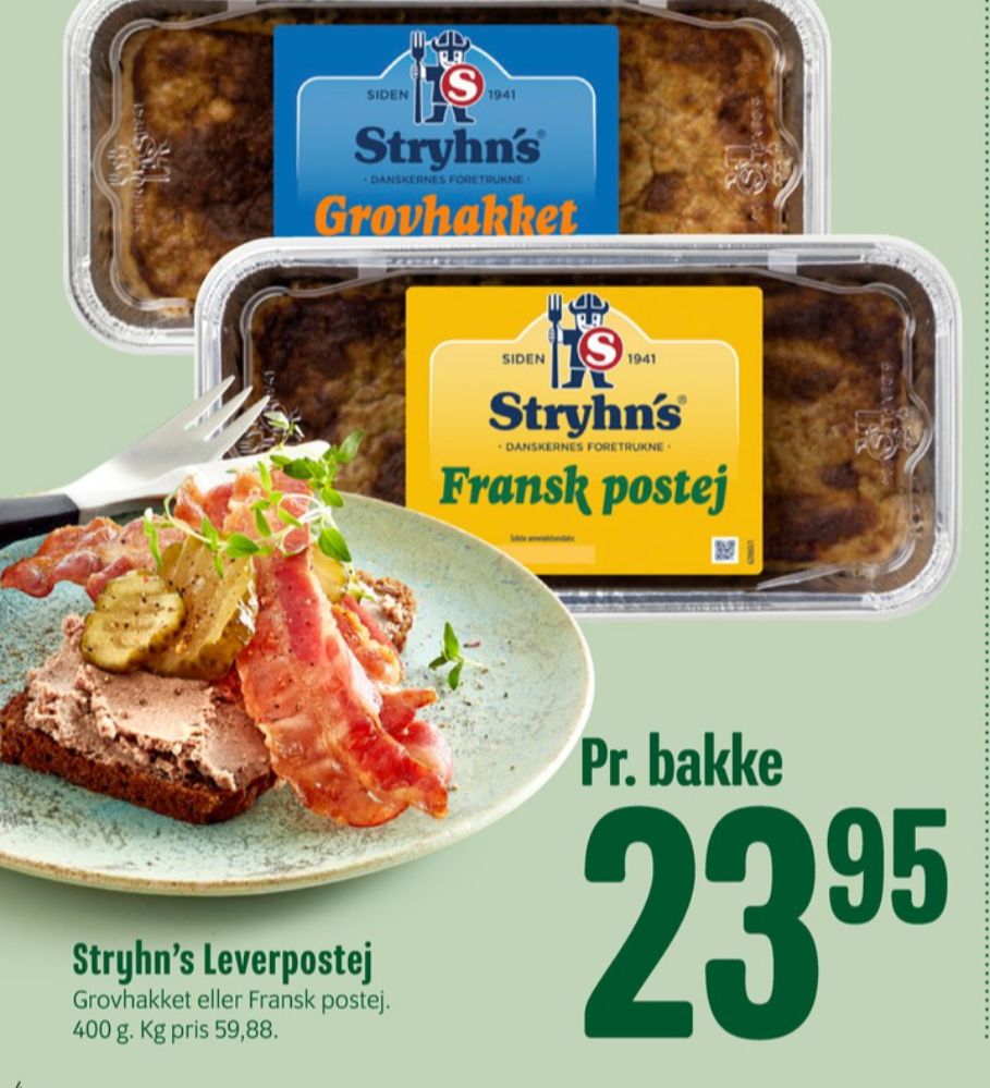 Stryhns Grovhakket, Leverpostej
