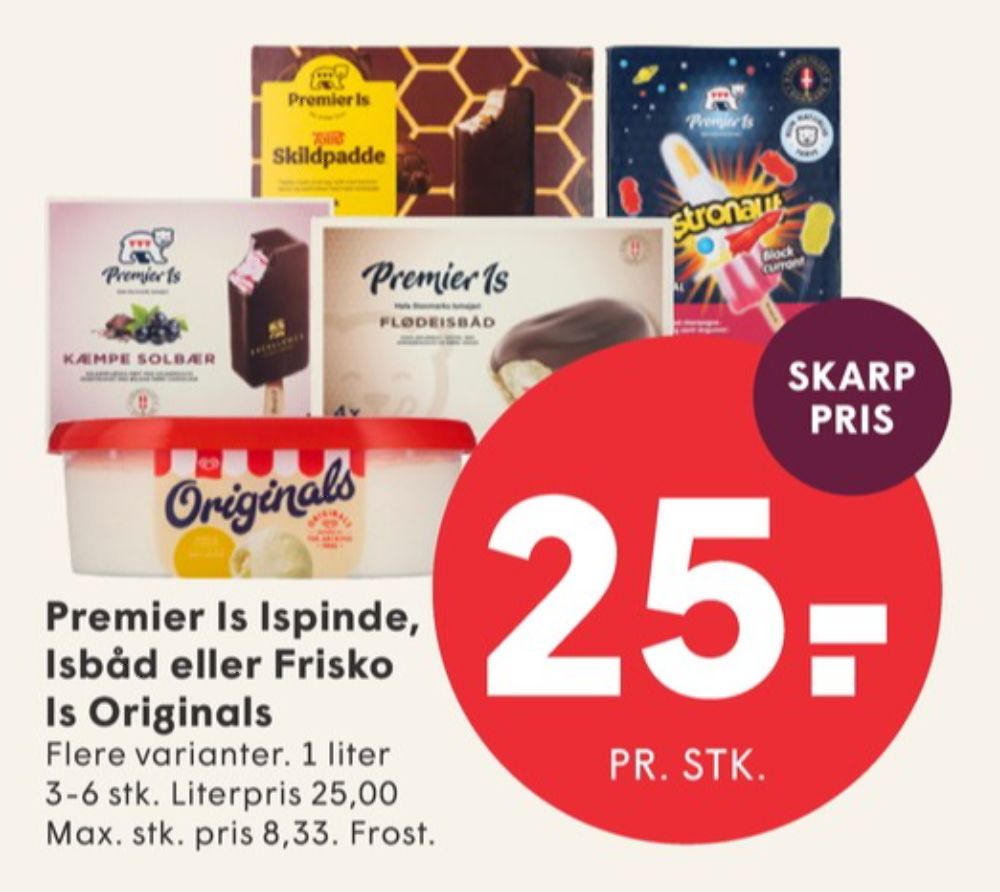 Frisko Originals, Vanilje is
