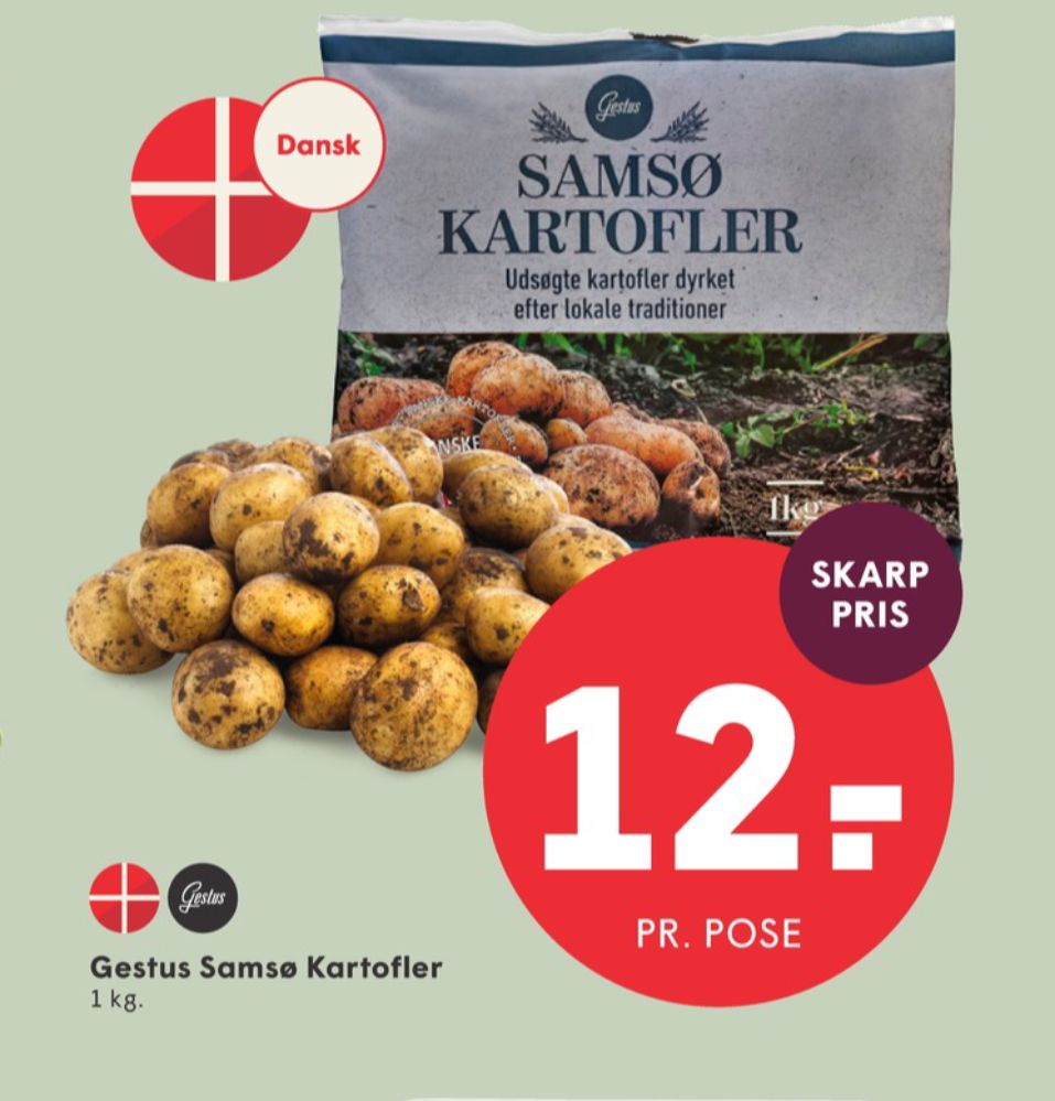 Gestus, Kartofler