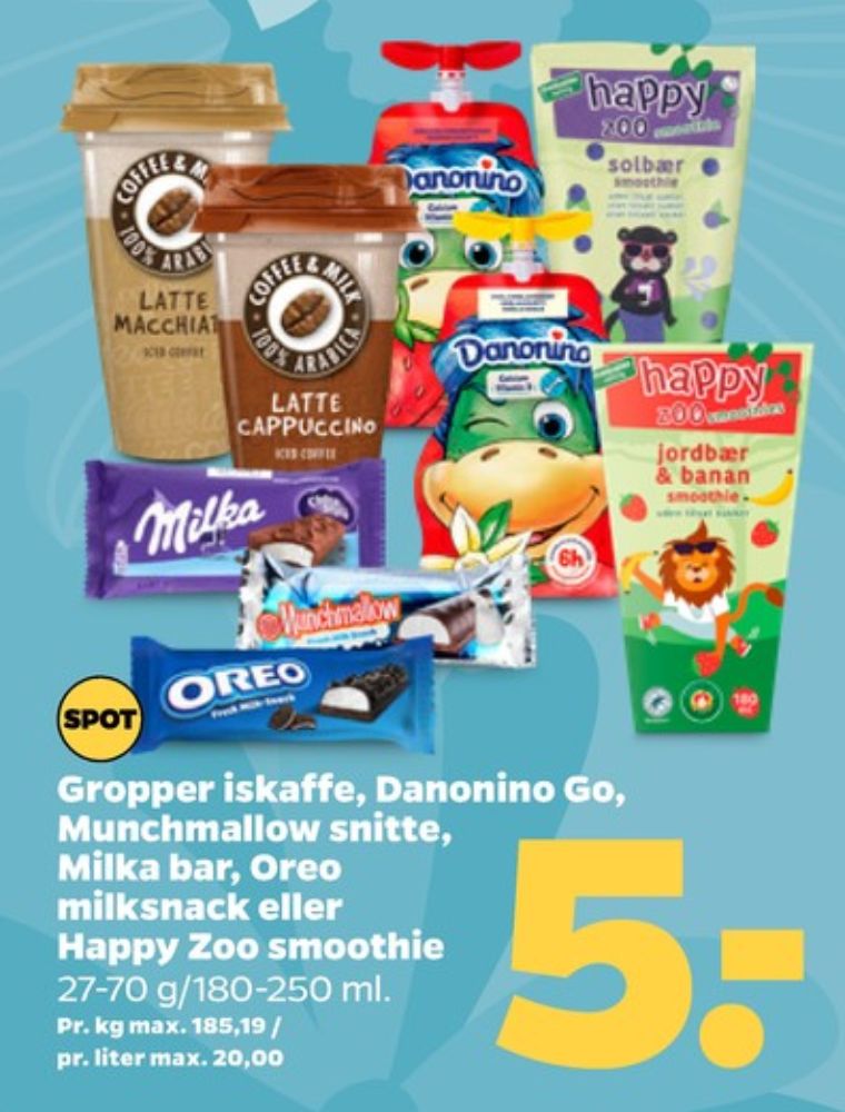 Happy Zoo, Jordbær & Banan Smoothie 