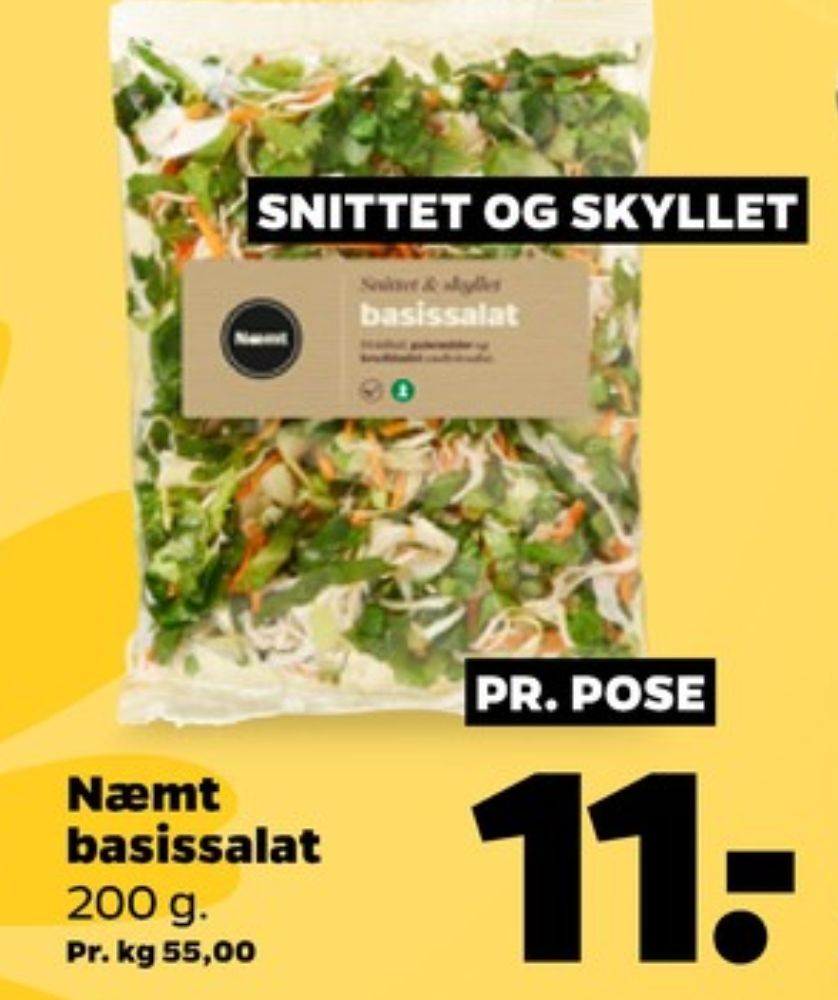 Næmt, Salatblanding