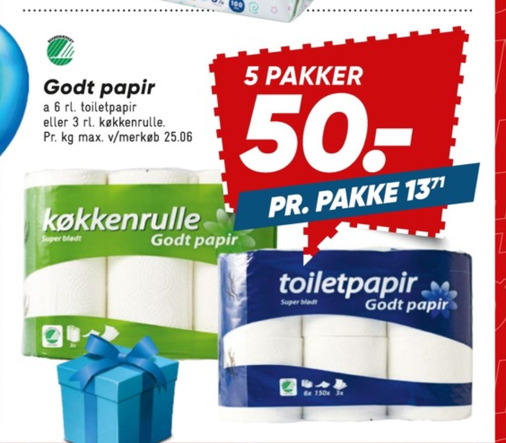 Godt Papir, Toiletpapir