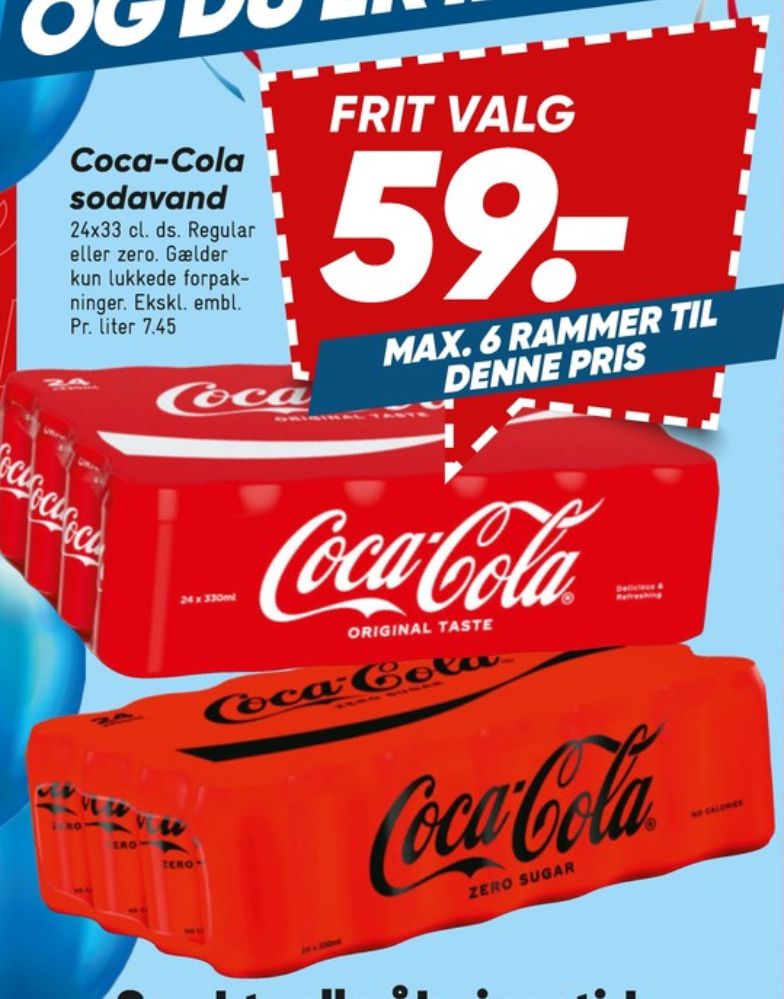 Coca Cola, Cola 24 pk.