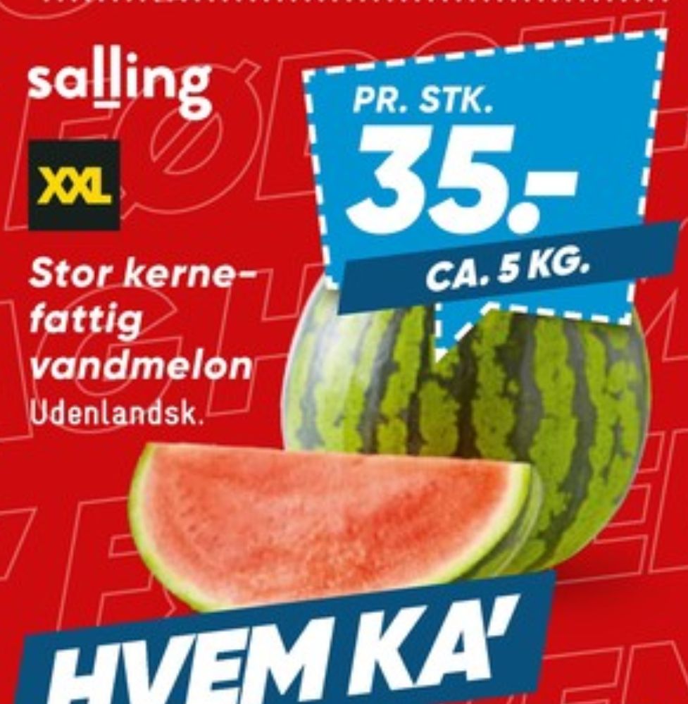 Salling, Vandmelon