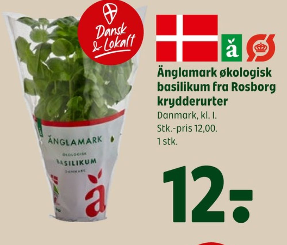 Änglamark, Basilikum