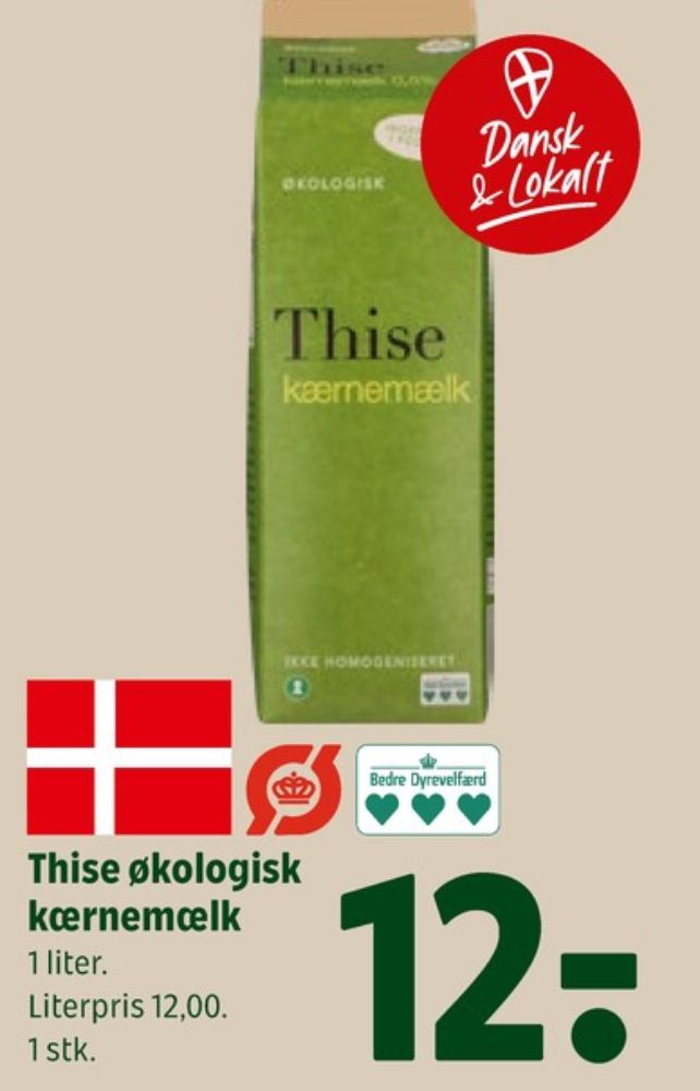Thise, Kærnemælk