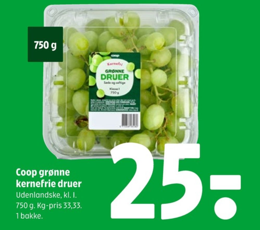 Coop, Vindruer