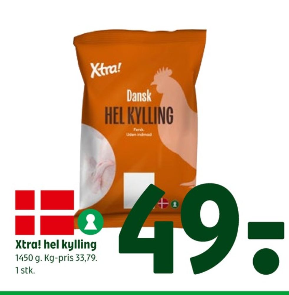 Xtra, Kylling