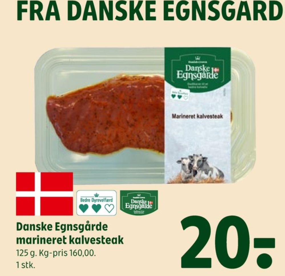 Danish Crown Danske Egnsgårde, Kalvesteaks