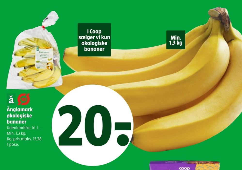 Änglamark, Bananer