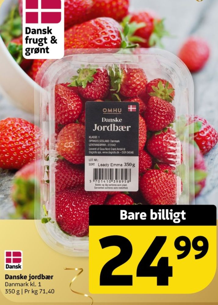 OMHU, Jordbær