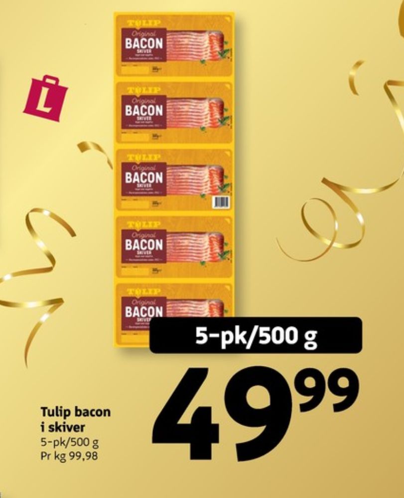 Tulip, Baconskiver