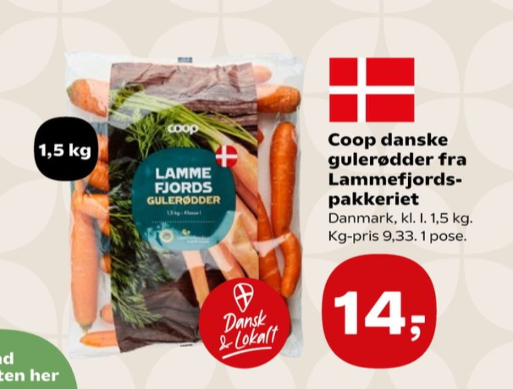 Coop, Gulerødder