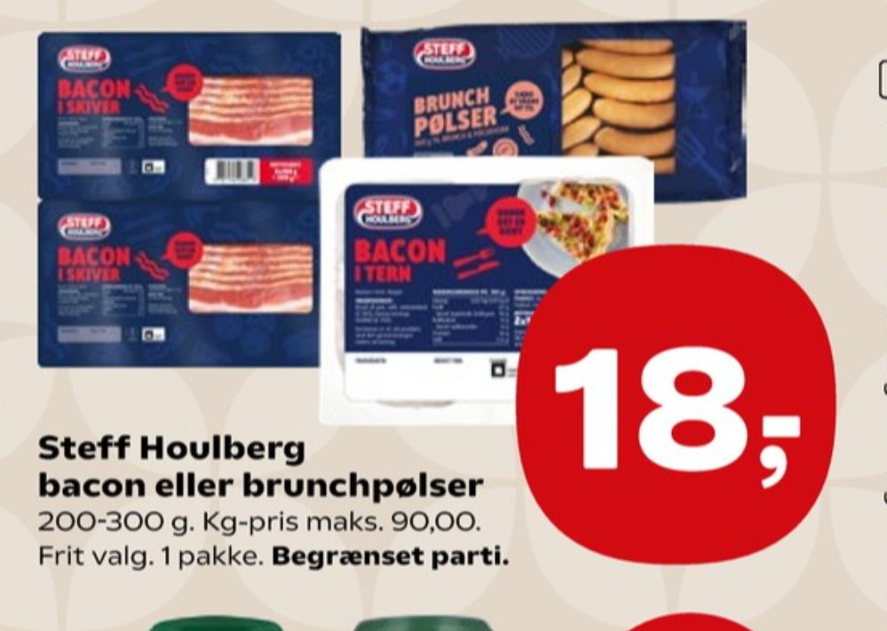 Steff Houlberg, Baconskiver