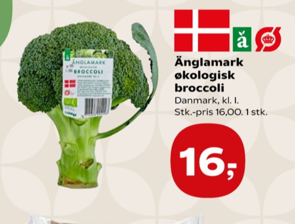 Änglamark, Broccoli