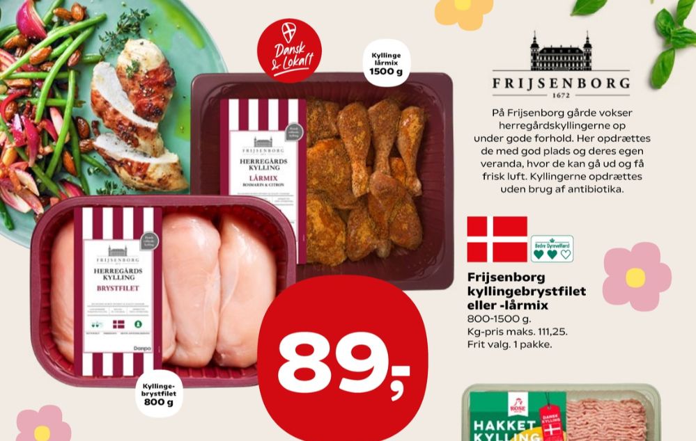 Frijsenborg, Kyllingelårmix